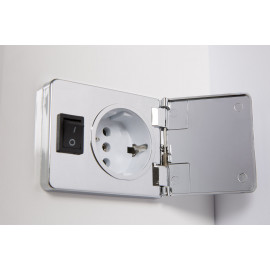 Зеркальный шкаф Париж 100 см с подсветкой