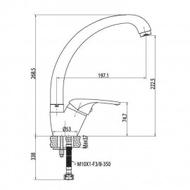 Смеситель для кухни Aero 900-25-6A