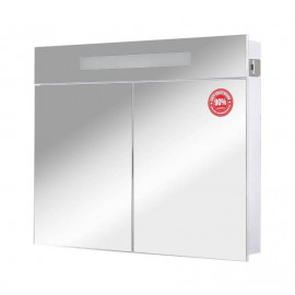 Зеркальный шкаф Ника 95 см с подсветкой