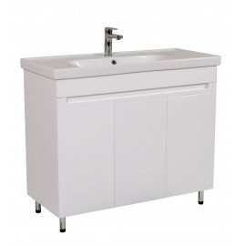 Тумба Омега напольная 100 см с умывальником Frame