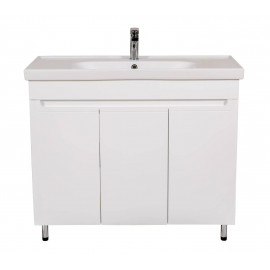 Тумба Омега напольная 100 см с умывальником Frame