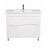 Тумба Альфа напольная 100 см белая с умывальником Frame