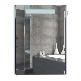 Зеркальный шкаф Париж 65 см с подсветкой