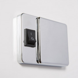 Зеркальный шкаф Париж 65 см с подсветкой