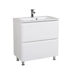 Тумба Акцент Напольная 80 см с Умывальником Альфа