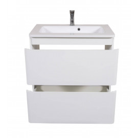 Тумба Акцент Консольная 80 см с Умывальником Альфа