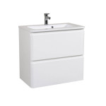 Тумба Акцент Консольная 80 см с Умывальником Альфа