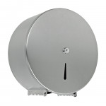 Диспенсер для бумаги круглый d22, тяговый, стальной, хром