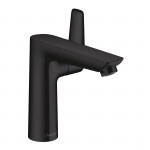 TALIS E смеситель для раковины 150, однорычажный, со сливным гарнитуром, черный матовый