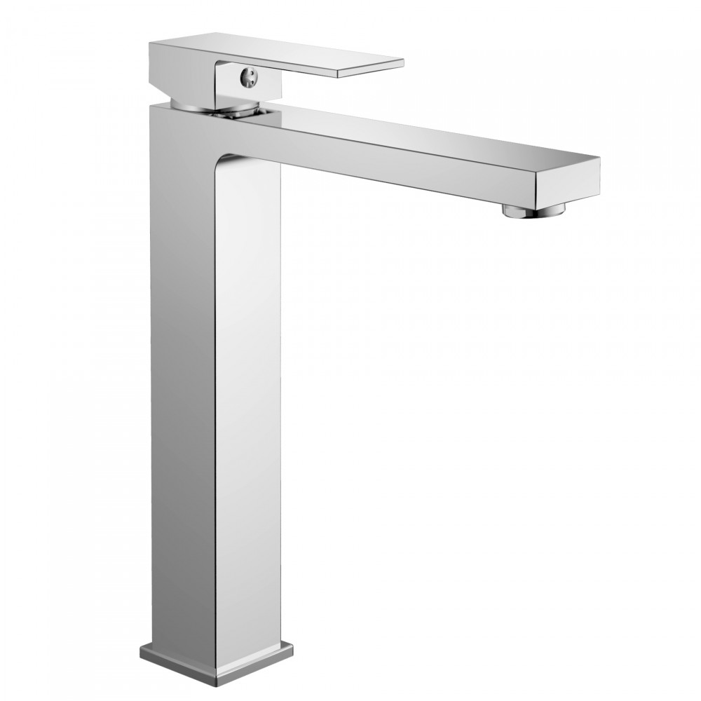 ROD смеситель для умывальника однорычажный высокий, хром, 35 мм