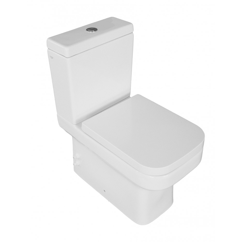 Унитаз пристенный Noura с функцией биде, сиденье Slim Soft-Close - Geberit