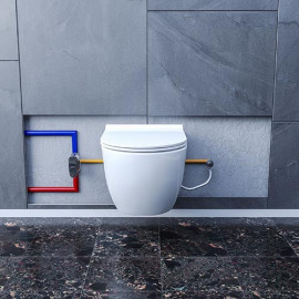 Унитаз консольный City с функцией биде