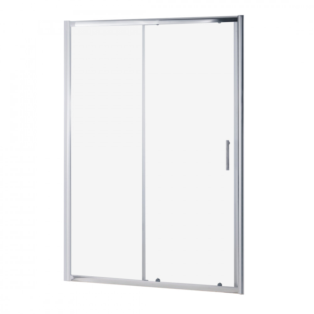 Дверь 120*185см в нишу раздвижная, стекло прозрачное 6 мм