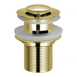 DEIRA клапан донный Pop-up, с переливом, шампань