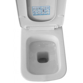 Компакт Duru вертикальный выпуск, сиденье Slim Soft-Close