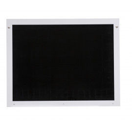 Зеркало Лиана белое 100 см