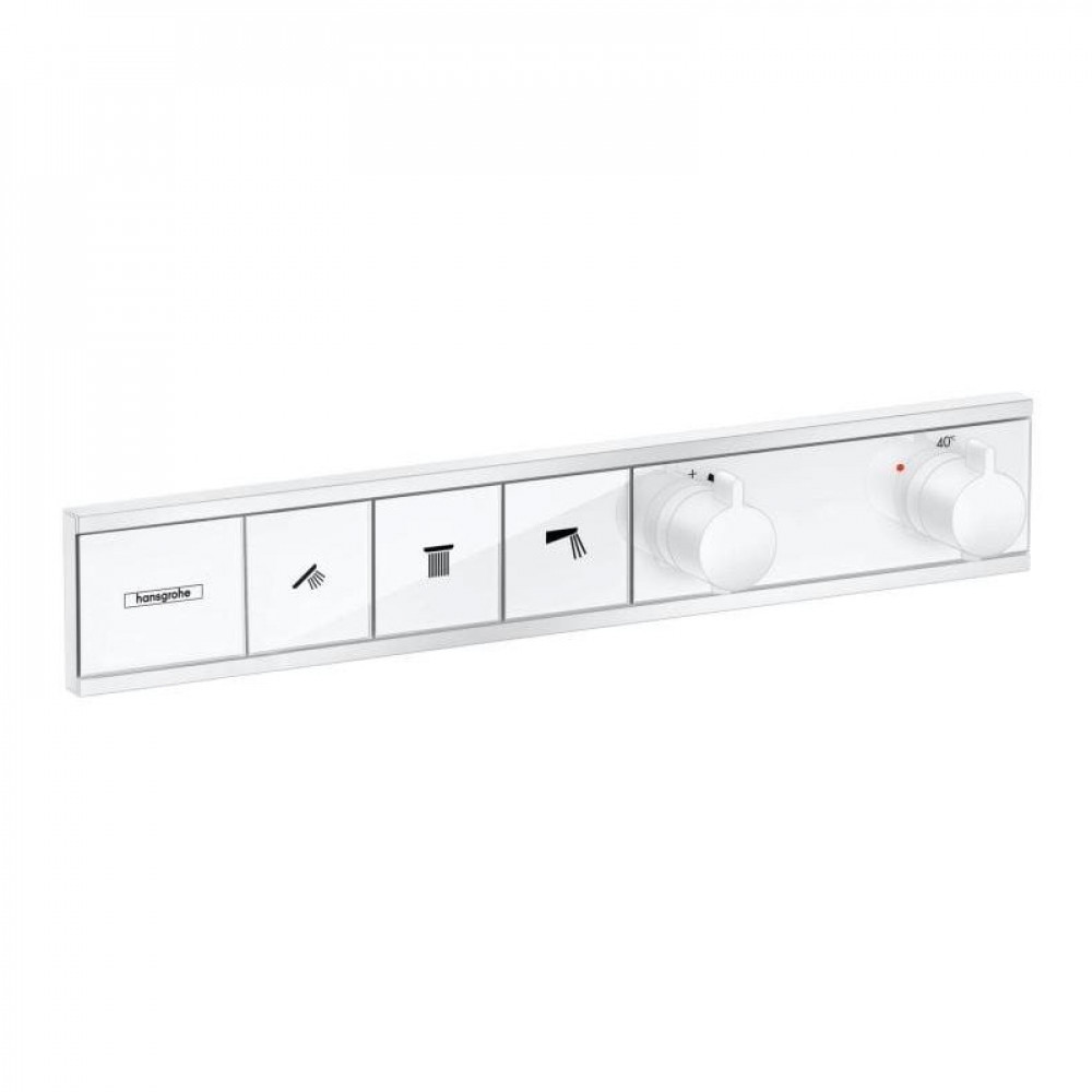 RAINSELECT термостат на три клавиши, СМ, белый матовый