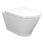 VYSKOV New Rimless унитаз подвесной 52,5*36*35,5см, сиденье Slim slow-closing