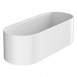 WALLSTORIS корзина 25*7см, цвет белый матовый