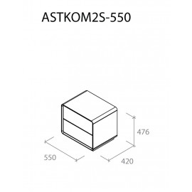 Тумба Прикроватная Астрид