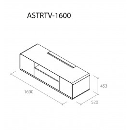 Тумба Астрид под телевизор