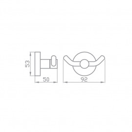 Набор аксессуаров для ванной комнаты Глория, 3 шт