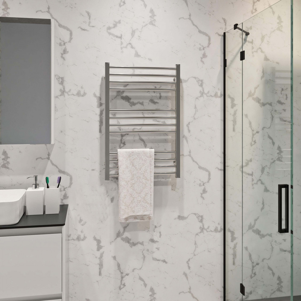 Полотенцесушитель водяной Lima П12 500х800 В боковое подключение DEFFI L 80.50.12 BP