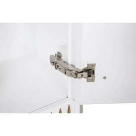 Пенал Роял 50 см белый цвет (R) патина золото