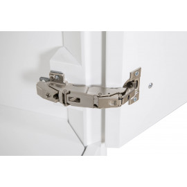 Пенал Роял 50 см белый цвет (R) патина золото