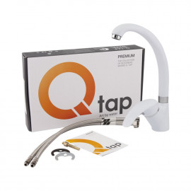 Смеситель для кухни Qtap Mars WHI 007