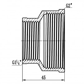 Муфта редукционная SD Forte 2