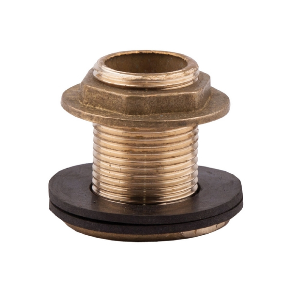 Врезка латунная ступенчатая 1/2