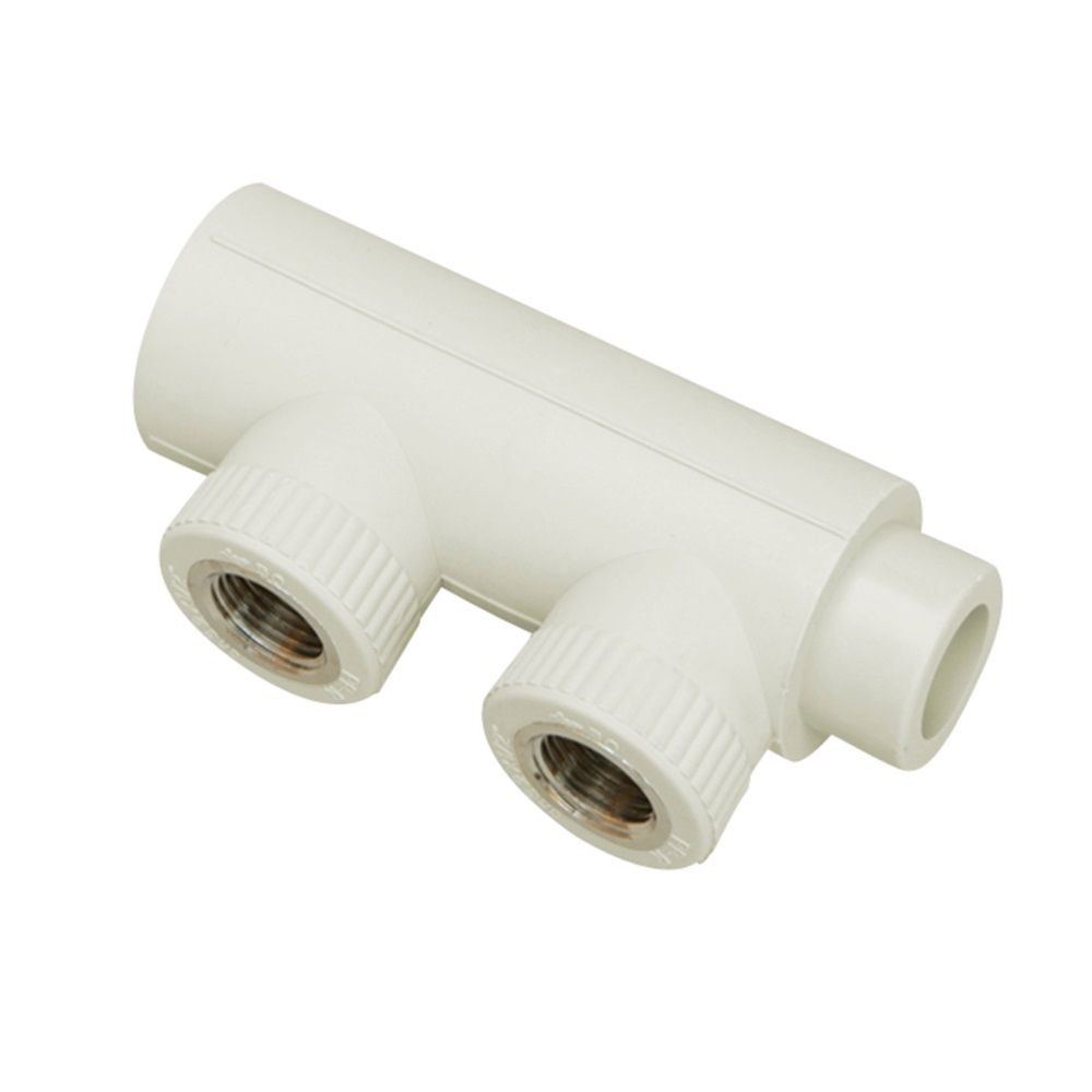 Коллектор PPR Blue Ocean наборной, с латунными вставками 40х1/2