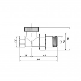 Кран SD Plus 1/2