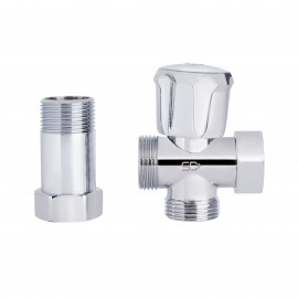 Кран приборный шаровой SD Plus с удлинителем 3/4