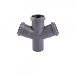 Крестовина канализационная TA Sewage 110, 45°