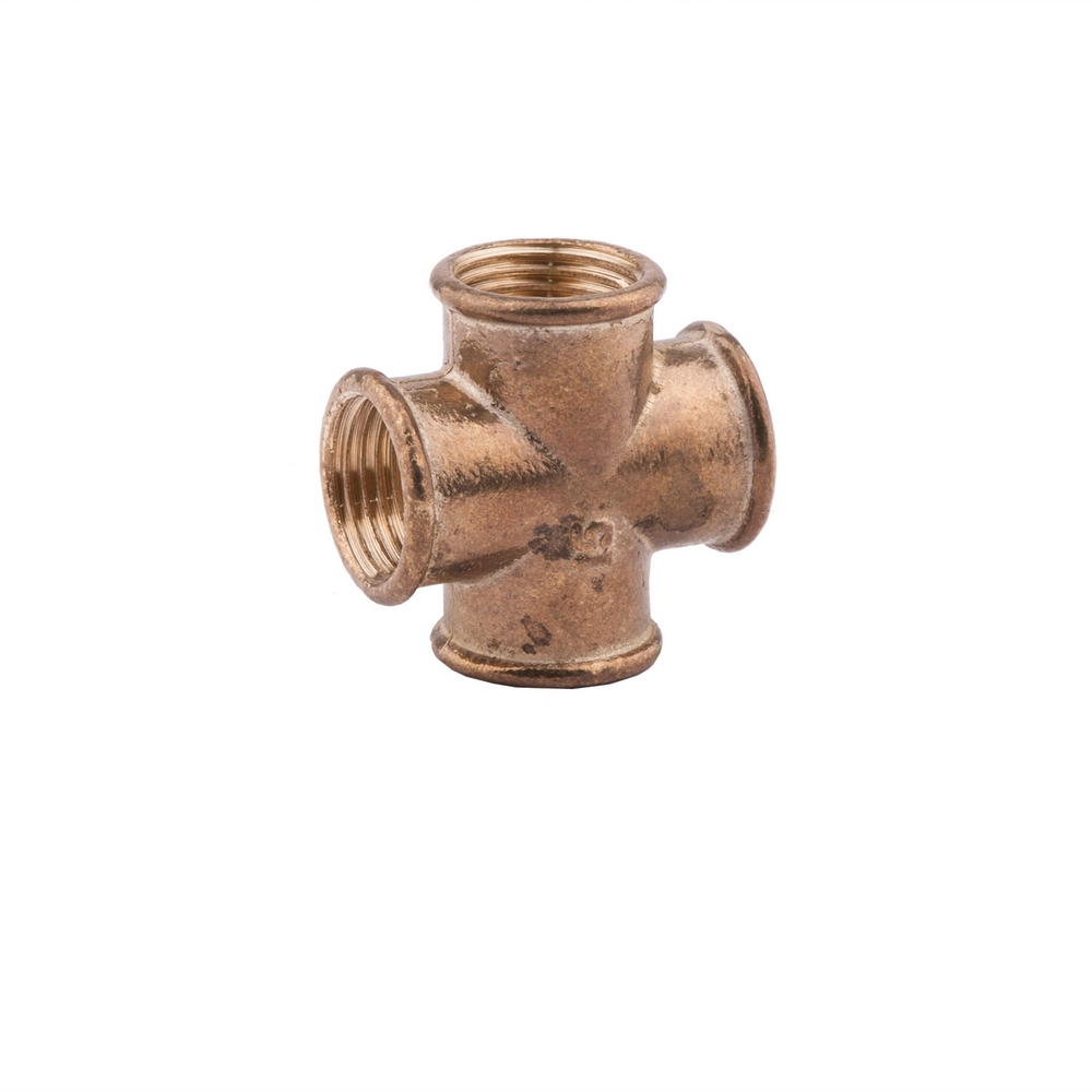 Крестовина латунная 1/2