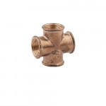 Крестовина латунная 1/2