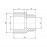 Муфта PPR Blue Ocean 110х63 редукционная