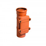 Ревизия ПВХ канализационная Ostendorf KG 110, c прямоугольным люком