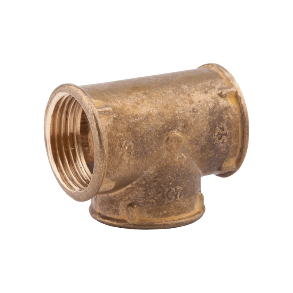 Тройник латунный 3/4