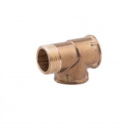 Тройник латунный 3/4