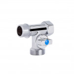 Кран приборный шаровой SD Plus 1/2