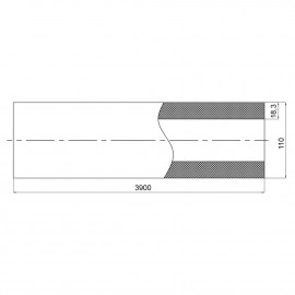 Труба PPR Blue Ocean 110х18,3
