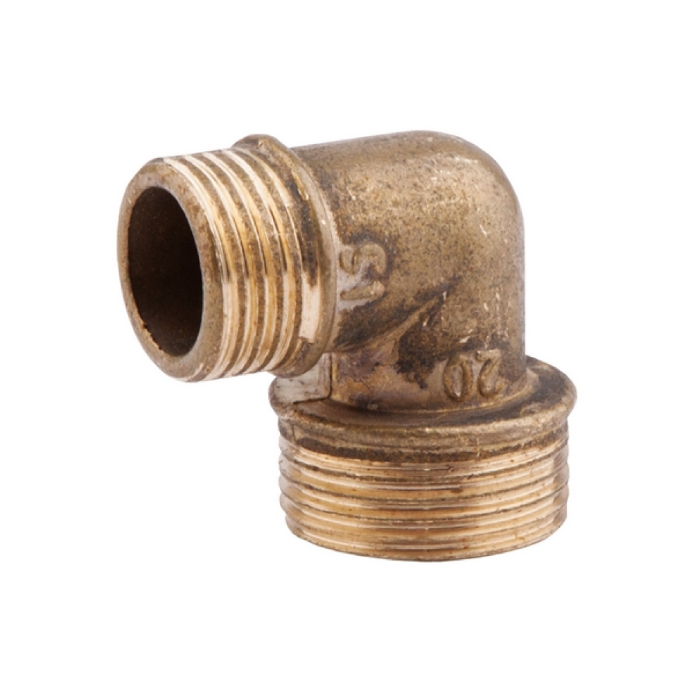 Уголок латунный 1/2