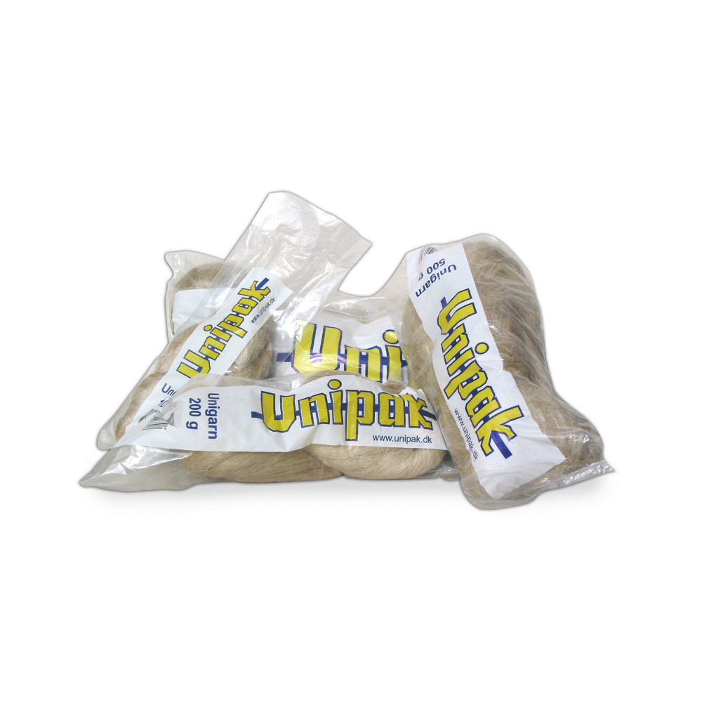 Льняное волокно Unipak Unigarn 100 г (косичка)
