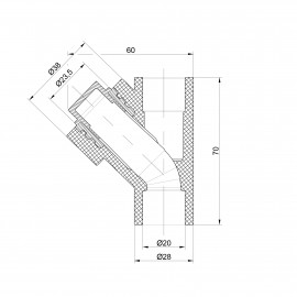 Фильтр PPR Alfa Plast 20
