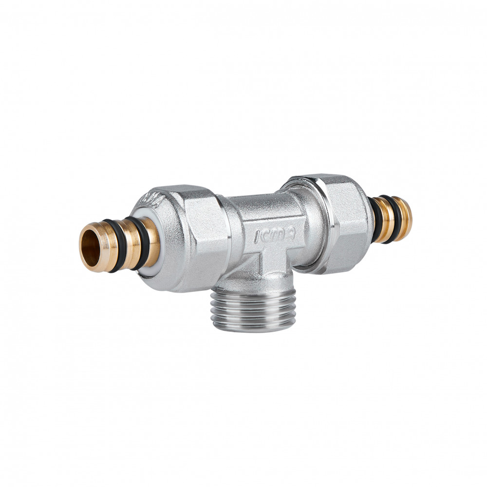 Тройник обжимной Icma 16х1/2