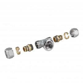 Тройник обжимной Icma 20х3/4