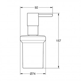 Дозатор для жидкого мыла Grohe Essentials 40394001